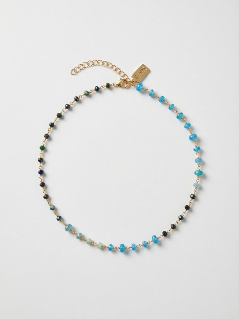 NATIVE GEM NEON WAVE OPAL NECKLACE